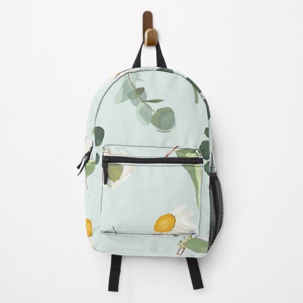 Item preview, Elegant floral pattern with hand draw daisy camomile flowers and eucalyptus. designed and sold by MatyKotiv.