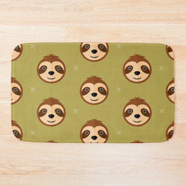 Item preview, Sloth heads on green designed and sold by reneesillus.