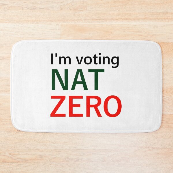 Item preview, Nat Zero - Coloured Text designed and sold by VK2YJS.