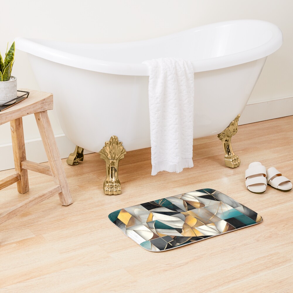 Item preview, Bath Mat designed and sold by GraphicDIN.
