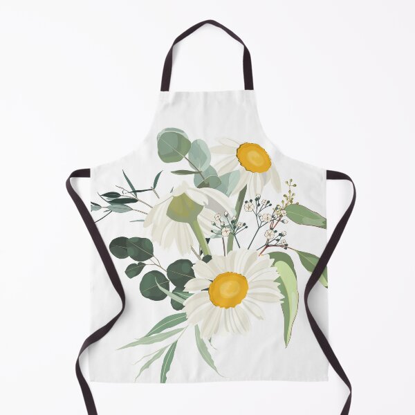 Item preview, Vintage card with a bouquet of daisy camomile flowers, herbs, eucalyptus. designed and sold by MatyKotiv.