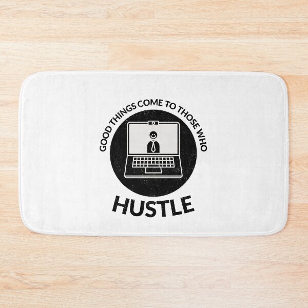 Item preview, Good Things Come To Those Who Hustle - Motivational Quote designed and sold by crazydotdesigns.