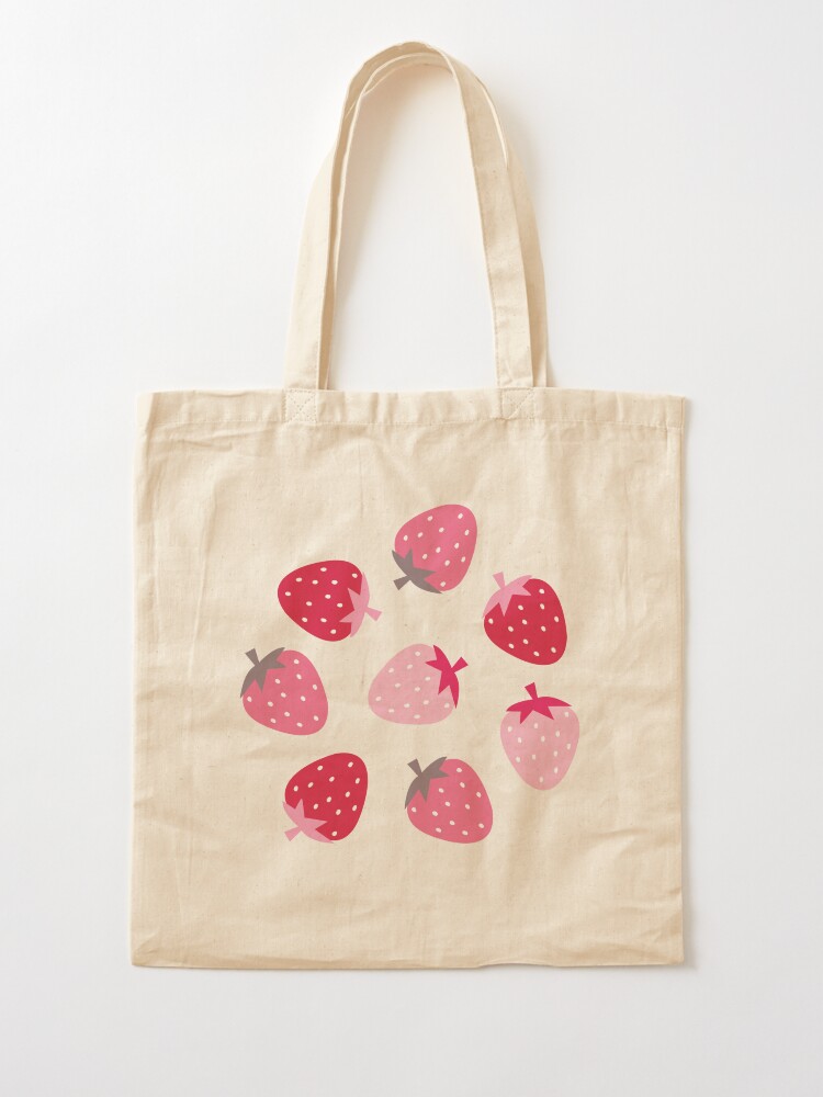 Thumbnail 2 of 5, Tote Bag, Strawberry Fields designed and sold by daisy-beatrice.