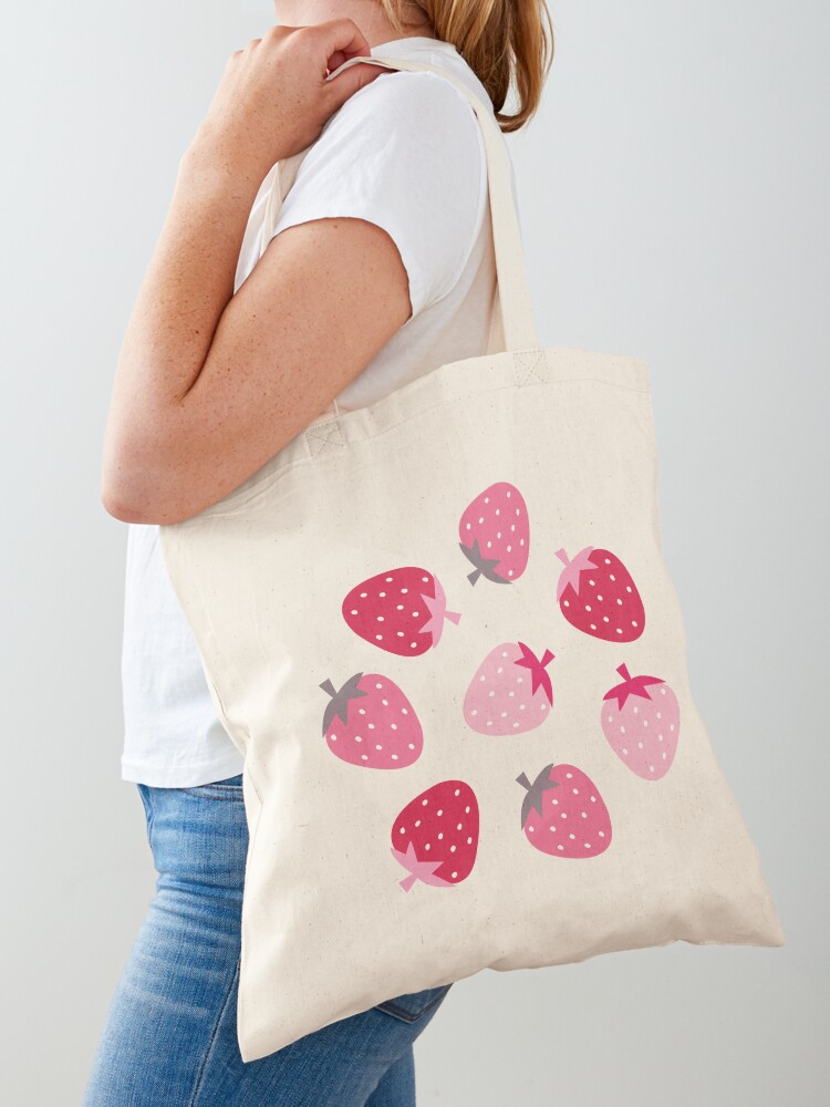 Thumbnail 1 of 5, Tote Bag, Strawberry Fields designed and sold by daisy-beatrice.
