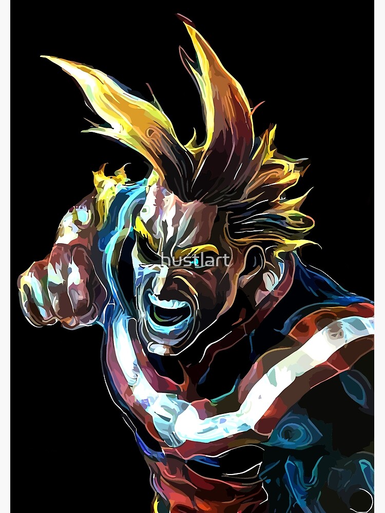 Disover All Might One for all Premium Matte Vertical Poster