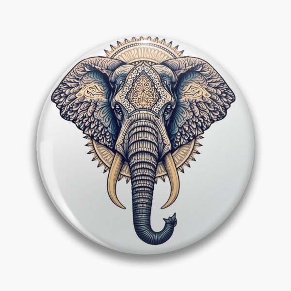 Item preview, Mandala Elephant Majesty D2 designed and sold by Jenus Apparel Co.
