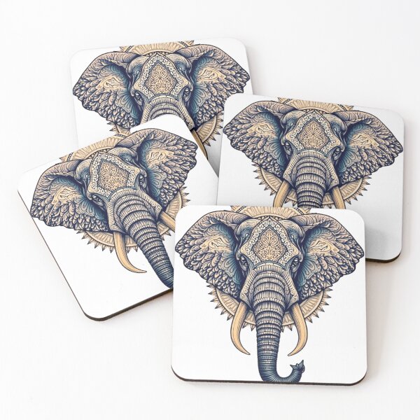 Item preview, Mandala Elephant Majesty D2 designed and sold by Jenus Apparel Co.