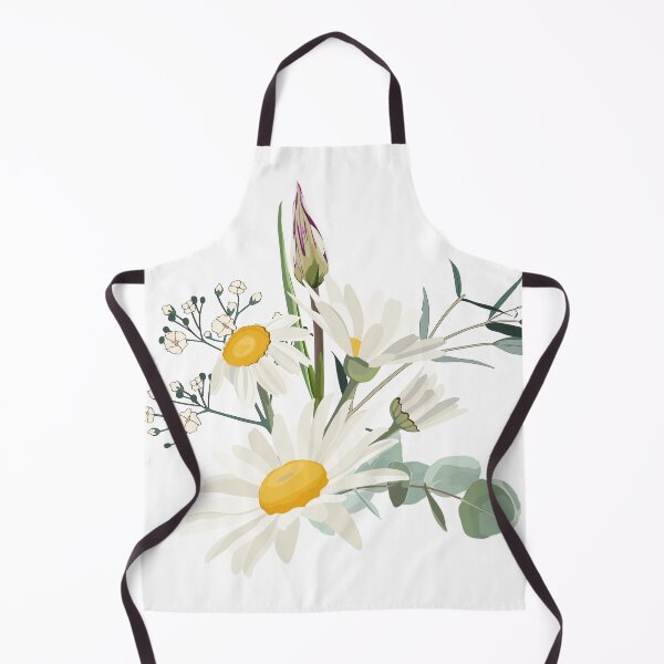 Item preview, Vintage card with a bouquets of daisy camomile flowers, herbs, eucalyptus. designed and sold by MatyKotiv.