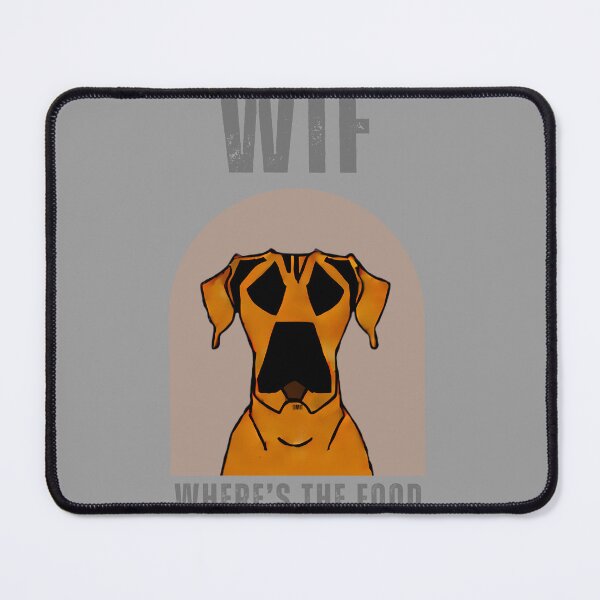 Item preview, WTF - Where's The Food? Dog Illustration T-Shirt designed and sold by 4uandme25.