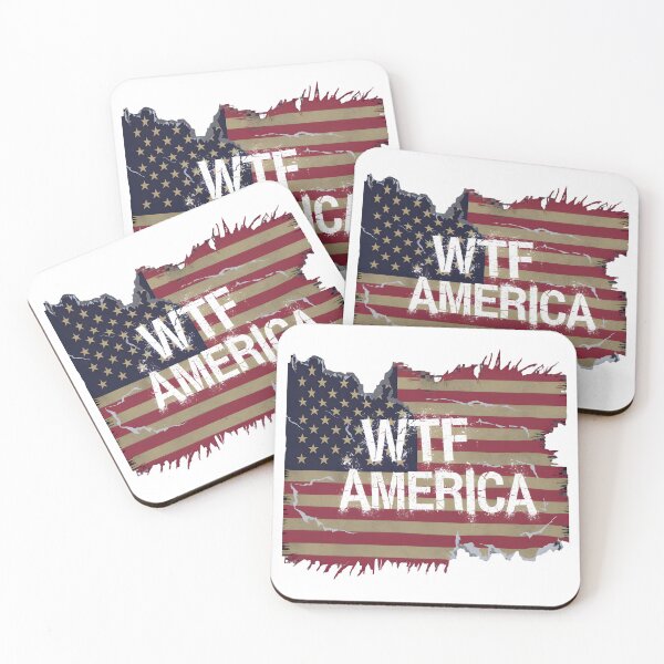 Item preview, WTF America flag designed and sold by IdeaTree.