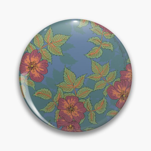 Item preview, Wild Roses Hedgerow designed and sold by lottibrown.