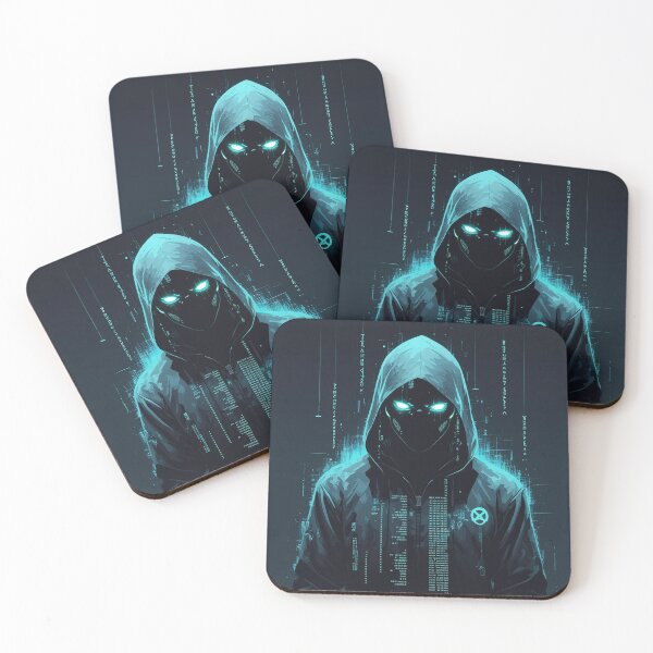 Item preview, Digital Hooded Hacker designed and sold by KungKthulhu.