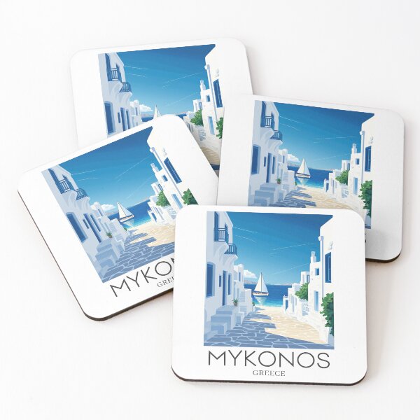 Item preview, Mykonos - Greece  designed and sold by StudioRedKoala.