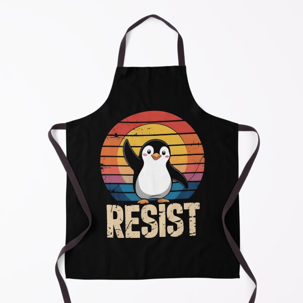 Item preview, Funny Penguin Resist designed and sold by HeadTurningArt.