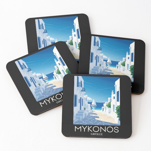 Item preview, Mykonos - Greece  designed and sold by StudioRedKoala.