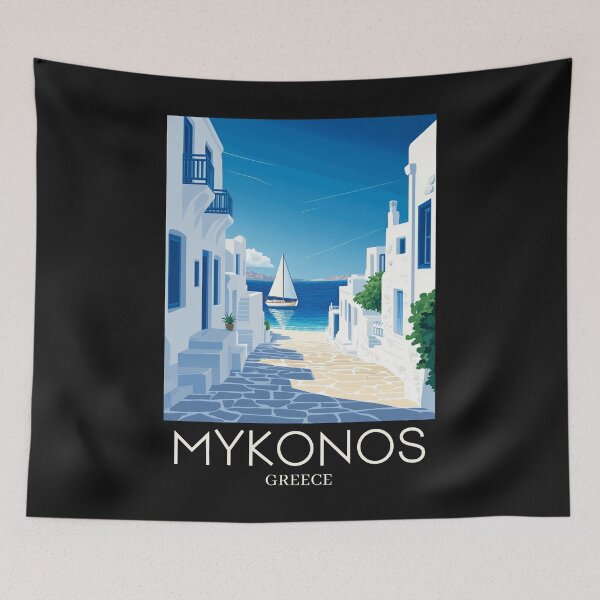Item preview, Mykonos - Greece  designed and sold by StudioRedKoala.