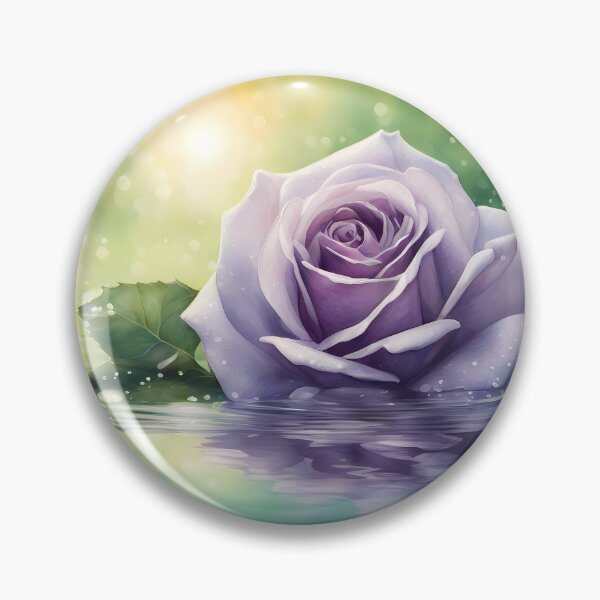 Item preview, Purple Rose in Water designed and sold by CalmnessbyChoice.