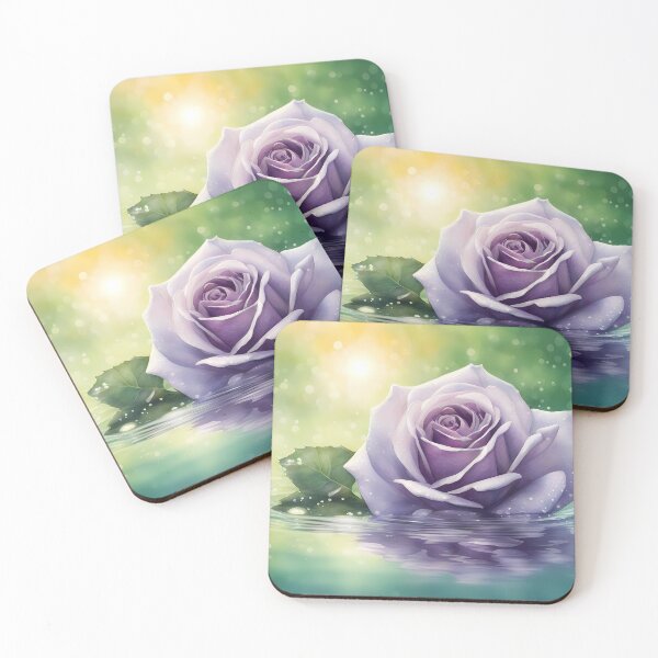 Item preview, Purple Rose in Water designed and sold by CalmnessbyChoice.