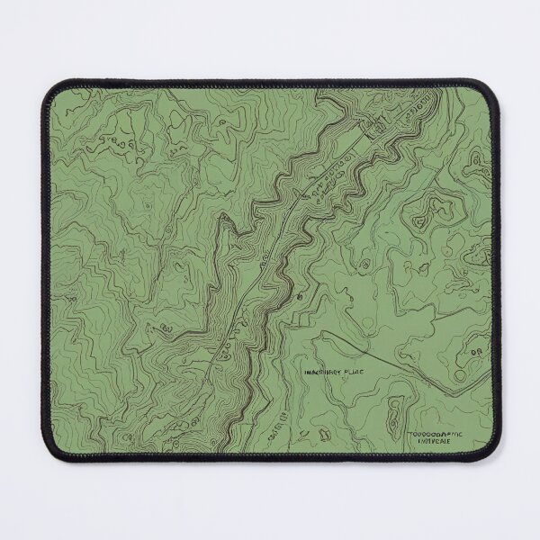 Item preview, Fantasy Map - Vintage Terrain Art - Trekking Art designed and sold by ErSaSolutions.