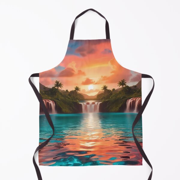 Item preview, Surreal Mauritian Dreamscape – Island Fantasy Art designed and sold by RvinJo8.