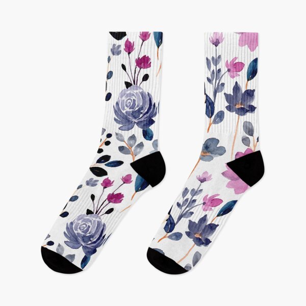 Item preview, Blue floral designed and sold by theTMdesigns.