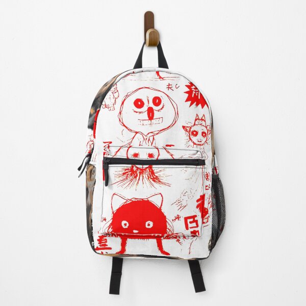 Item preview, Crazy cute funny dog dachshund in japan style manga anime ink drawing designed and sold by VonKalt.