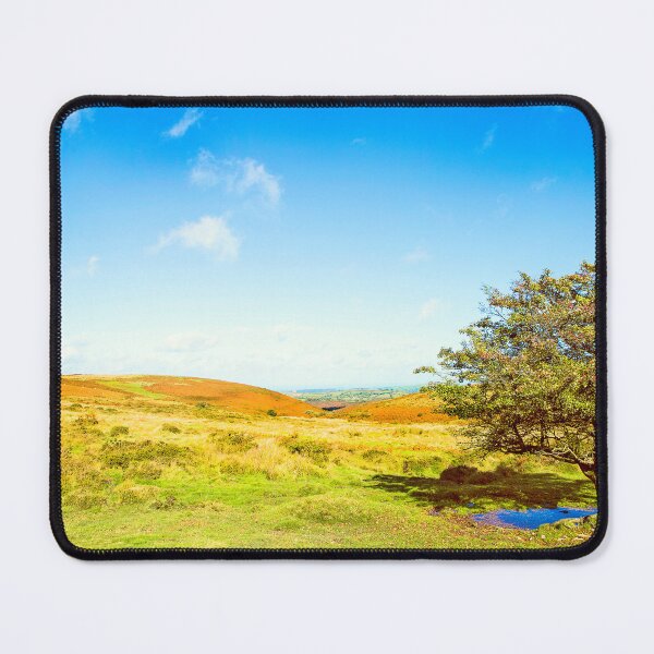 Item preview, Solitary tree on Dartmoor National Park in Summer designed and sold by NJCArtPhoto.