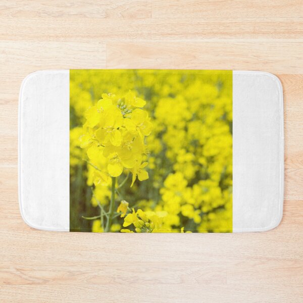 Item preview, Bed of Rapeseed Flowers in Full Spring Bloom designed and sold by NJCArtPhoto.