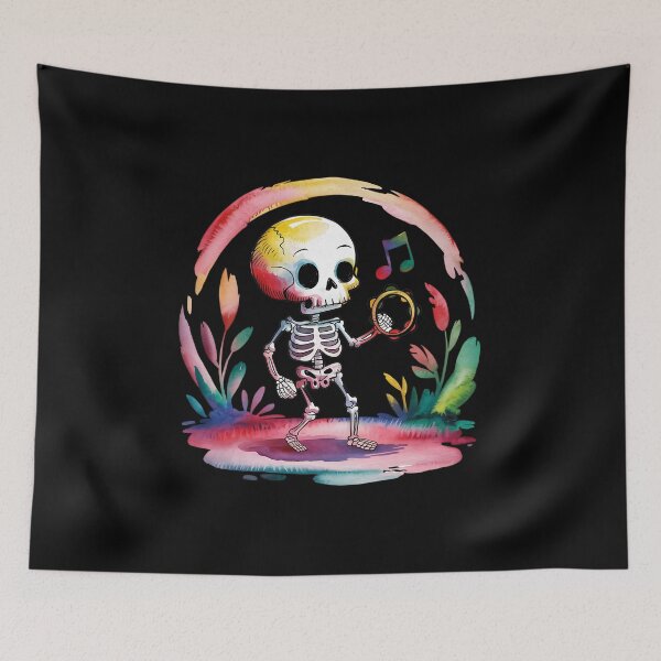 Item preview, Smiling skeleton features designed and sold by ATOTI.