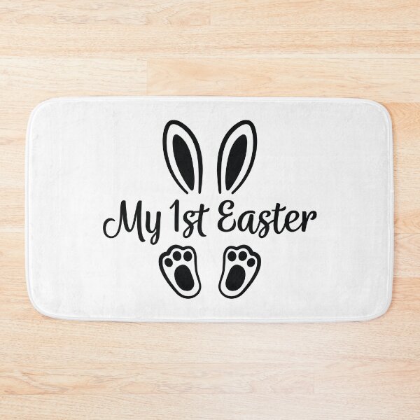 Item preview, My First Easter Baby Cute Bunny Ears and Paws designed and sold by KateBilous.