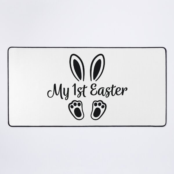 Item preview, My First Easter Baby Cute Bunny Ears and Paws designed and sold by KateBilous.