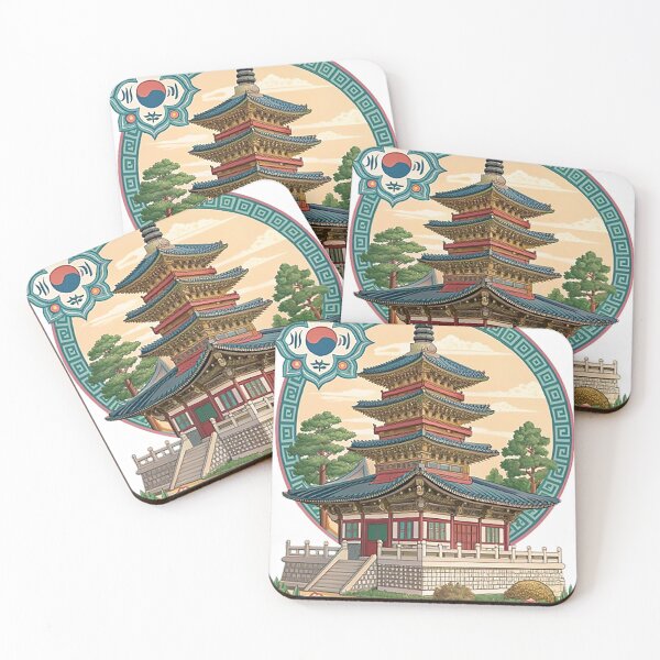 Item preview, Korea Bulguksa Temple designed and sold by likbatonboot.