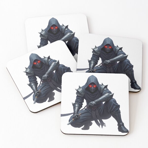 Item preview, Crouching Ninja – Silence and Lethality in the Dark designed and sold by StormArte.