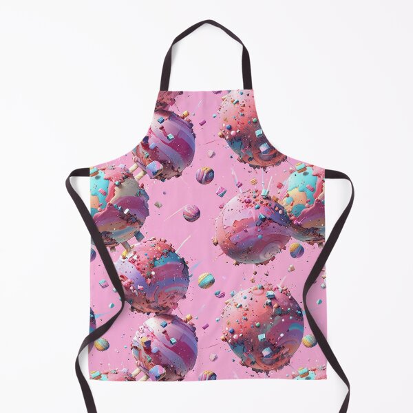 Item preview, Candy ice-cream inspired planets, pastel pink designed and sold by CoolPixels.
