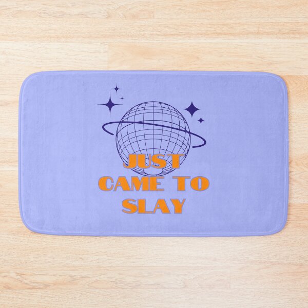 Item preview, Slay quote, Just came to slay, Party Queen, Blue designed and sold by Magic Love Art Print.