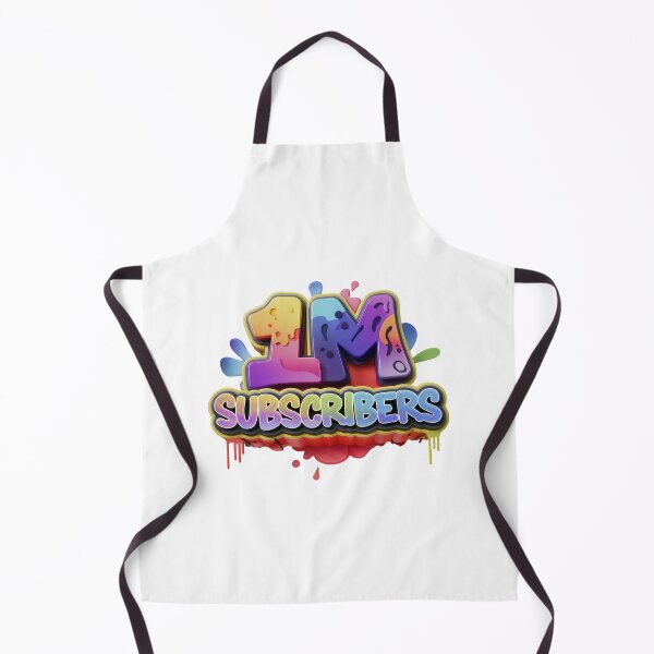 Item preview, 1M Subscribers Celebration | Colorful YouTube Milestone Design designed and sold by KRStyleClub.
