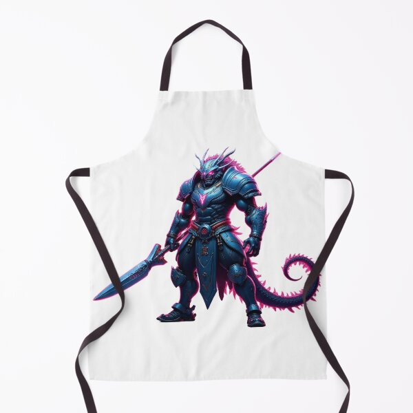 Item preview, Dragon Beast Warrior – Mythic Strength in Neon Blue designed and sold by StormArte.