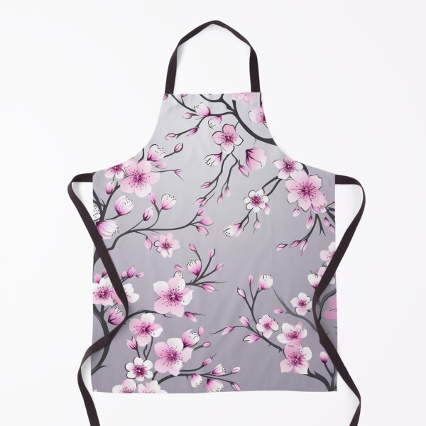 Item preview, Grey Pink Oriental Cherry Blossoms on Turquoise and Chinese Wedding Double Happiness | Japanese Sakura designed and sold by GrinGalore.