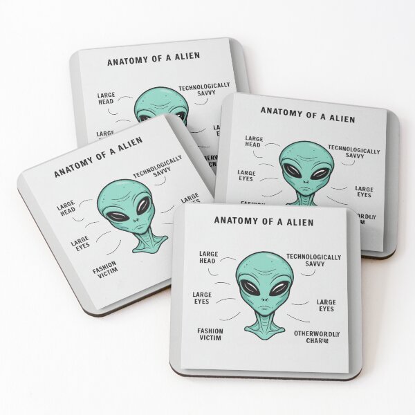 Item preview, Anatomy of an Alien  designed and sold by Vintage Designs +.