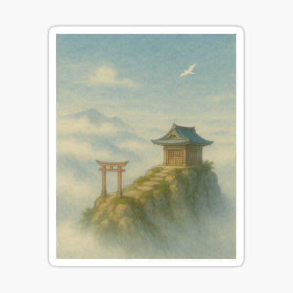 Item preview, The Shrine No One Reaches designed and sold by The Art of Being.