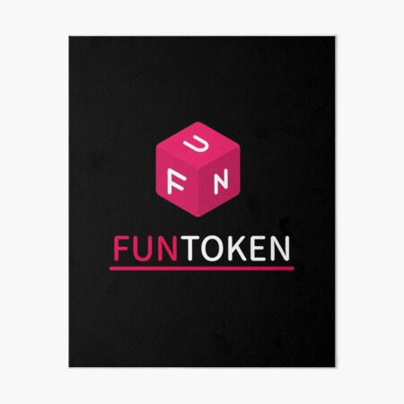 Item preview, FUNToken Coin Cryptocurrency FUN  designed and sold by CryptooBull.