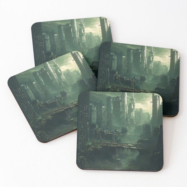 Item preview, Dystopian World: Futuristic Wasteland designed and sold by bapupa.