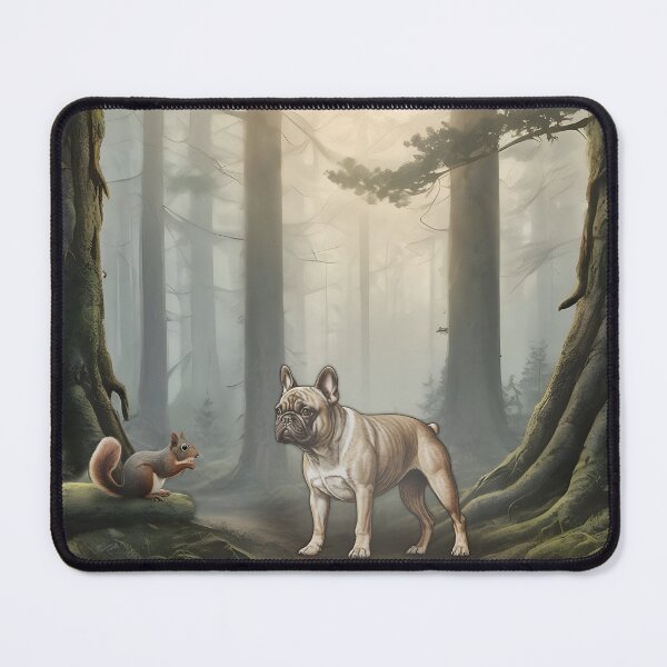 Item preview, French Bulldog Forest Friend designed and sold by NikkiBear67.