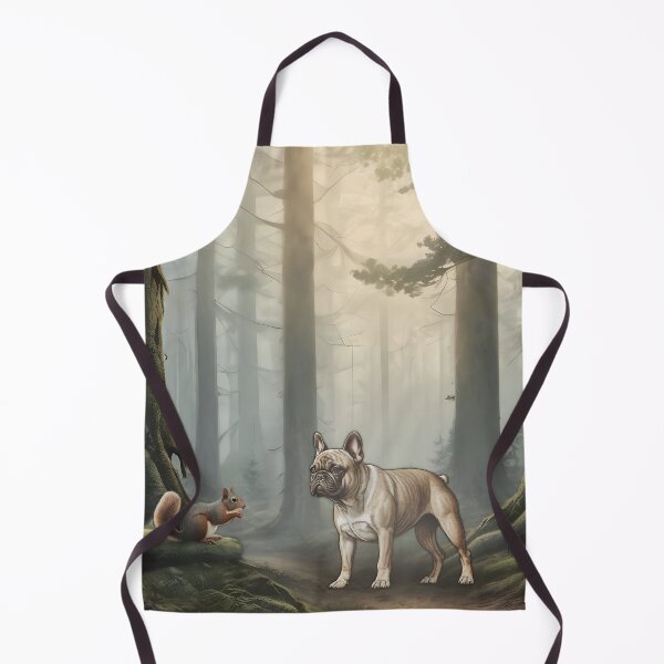Item preview, French Bulldog Forest Friend designed and sold by NikkiBear67.