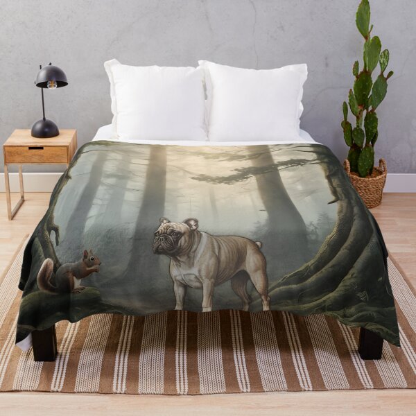 Item preview, French Bulldog Forest Friend  designed and sold by NikkiBear67.