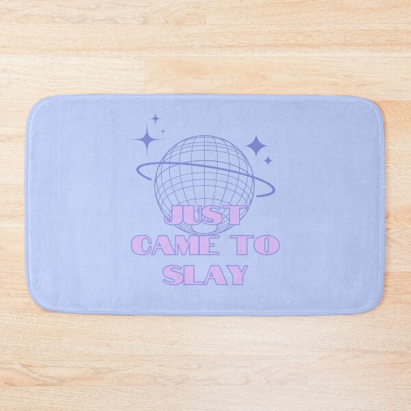 Item preview, Slay quote, Just came to slay, Party Queen, Blue designed and sold by Magic Love Art Print.