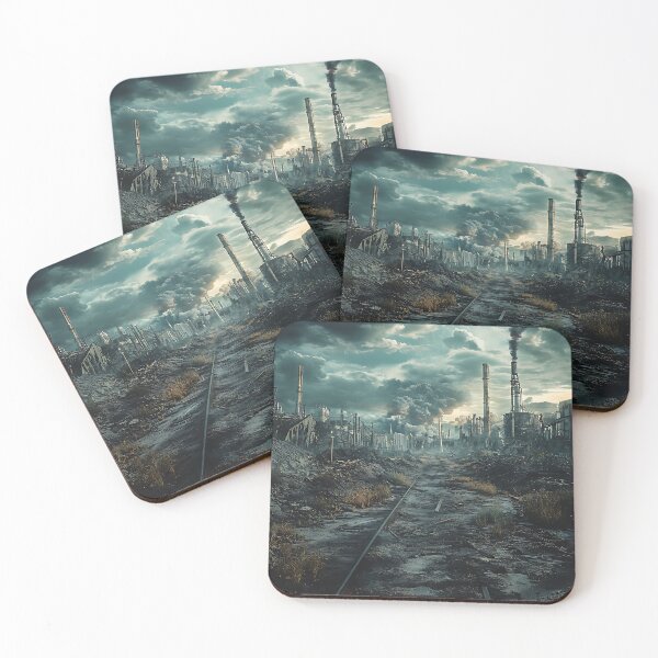 Item preview, Dystopian World: Sci-Fi Wasteland Grim designed and sold by bapupa.