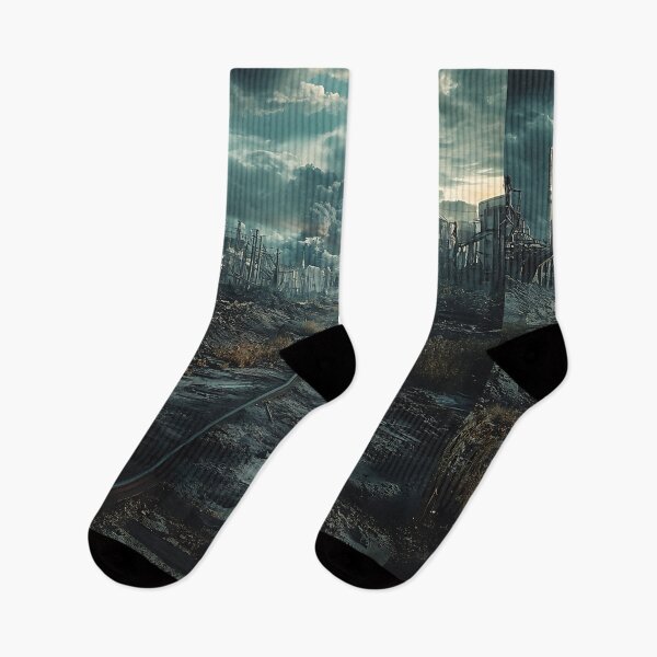 Item preview, Dystopian World: Sci-Fi Wasteland Grim designed and sold by bapupa.