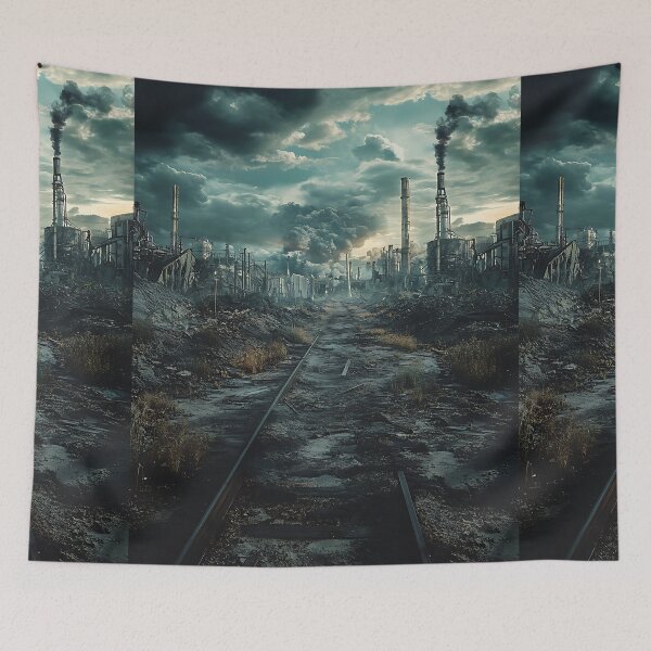Item preview, Dystopian World: Sci-Fi Wasteland Grim designed and sold by bapupa.