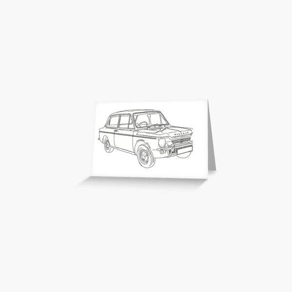 Geo3Doodles Hillman Imp Doodle Greeting Card - View #2